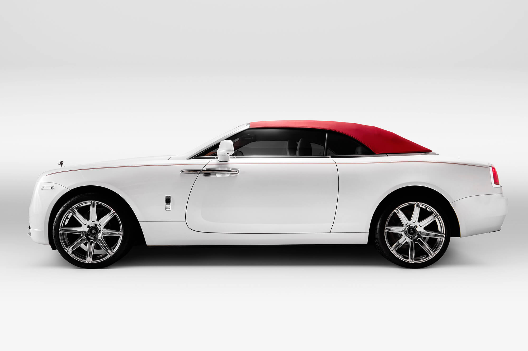 Rolls Royce Dawn White & Red