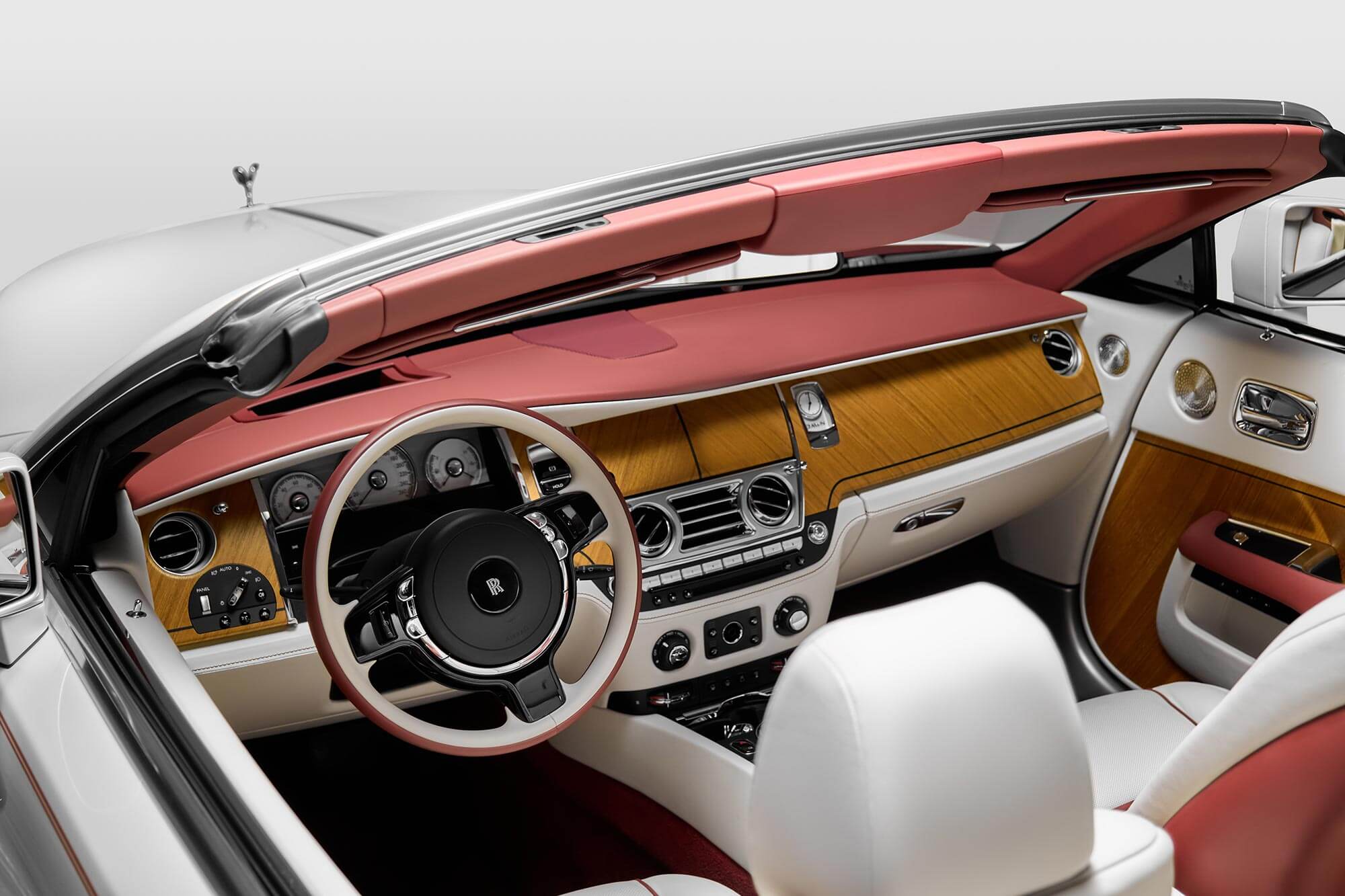 Rolls Royce Dawn White & Red