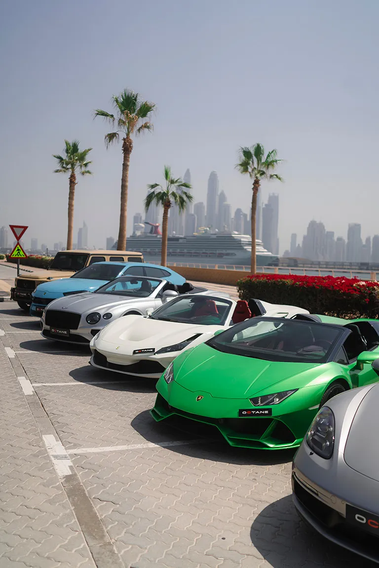 Alquiler de coches sin fianza en Dubai