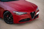 Alfa Romeo Giulia Rouge alfa romeo lease dubai