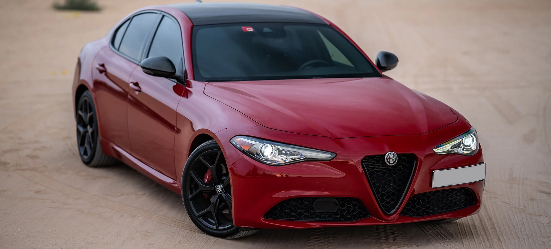 Alfa Romeo Giulia Red