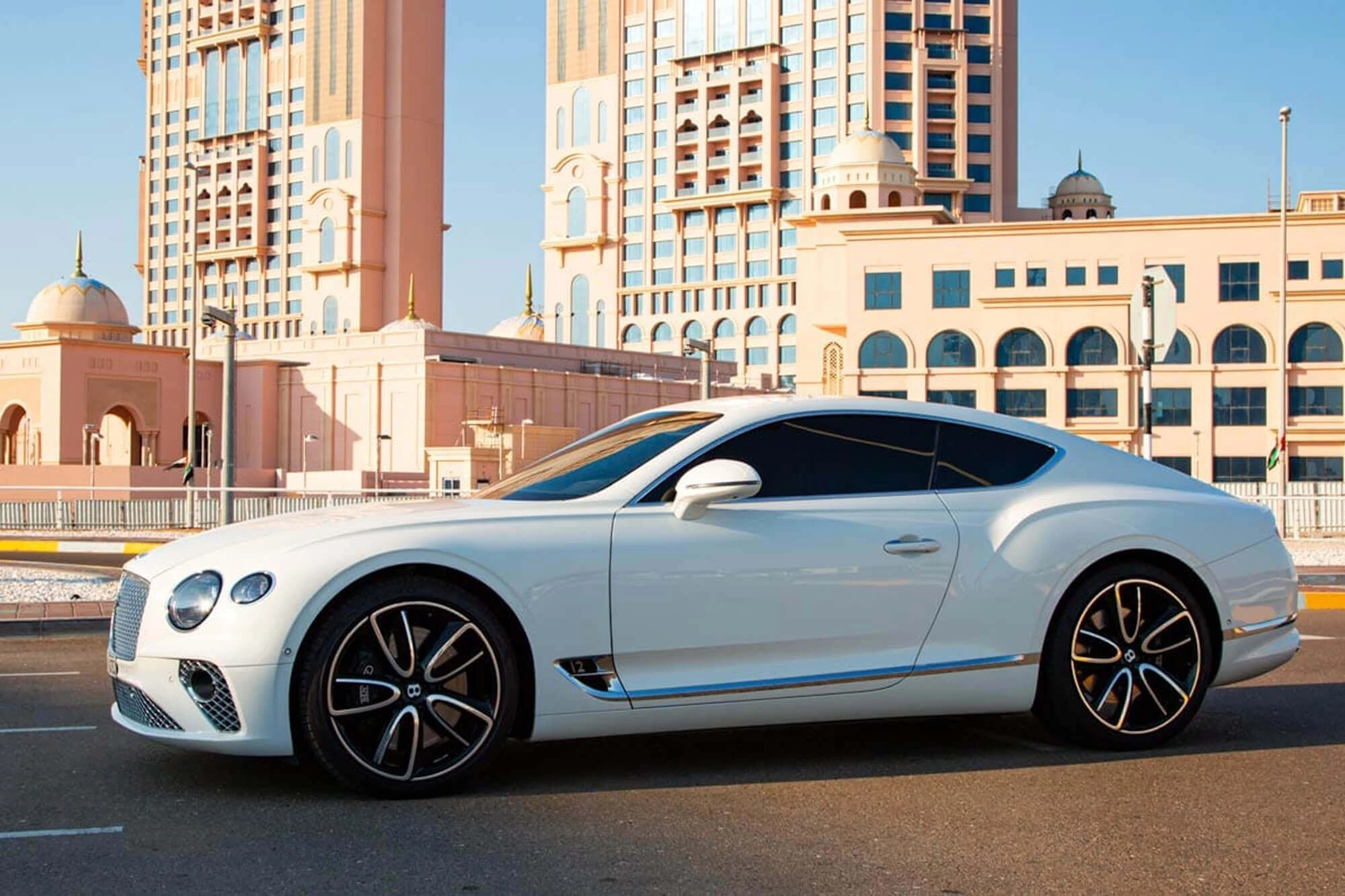 Bentley Continental GT Blanc