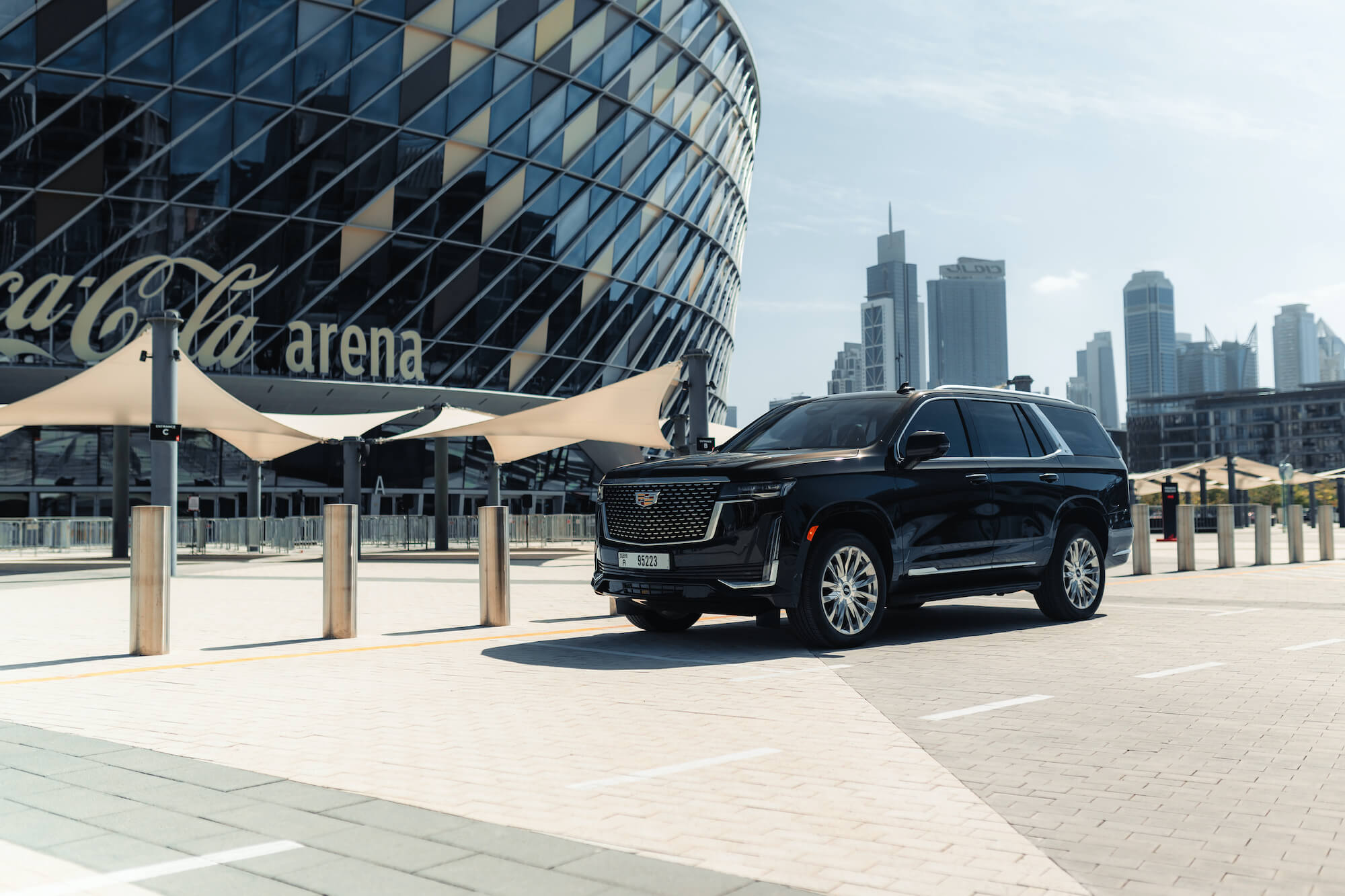 Cadillac Escalade zwart 2023 verhuur