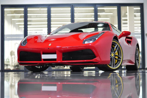Ferrari 488 Spider Red