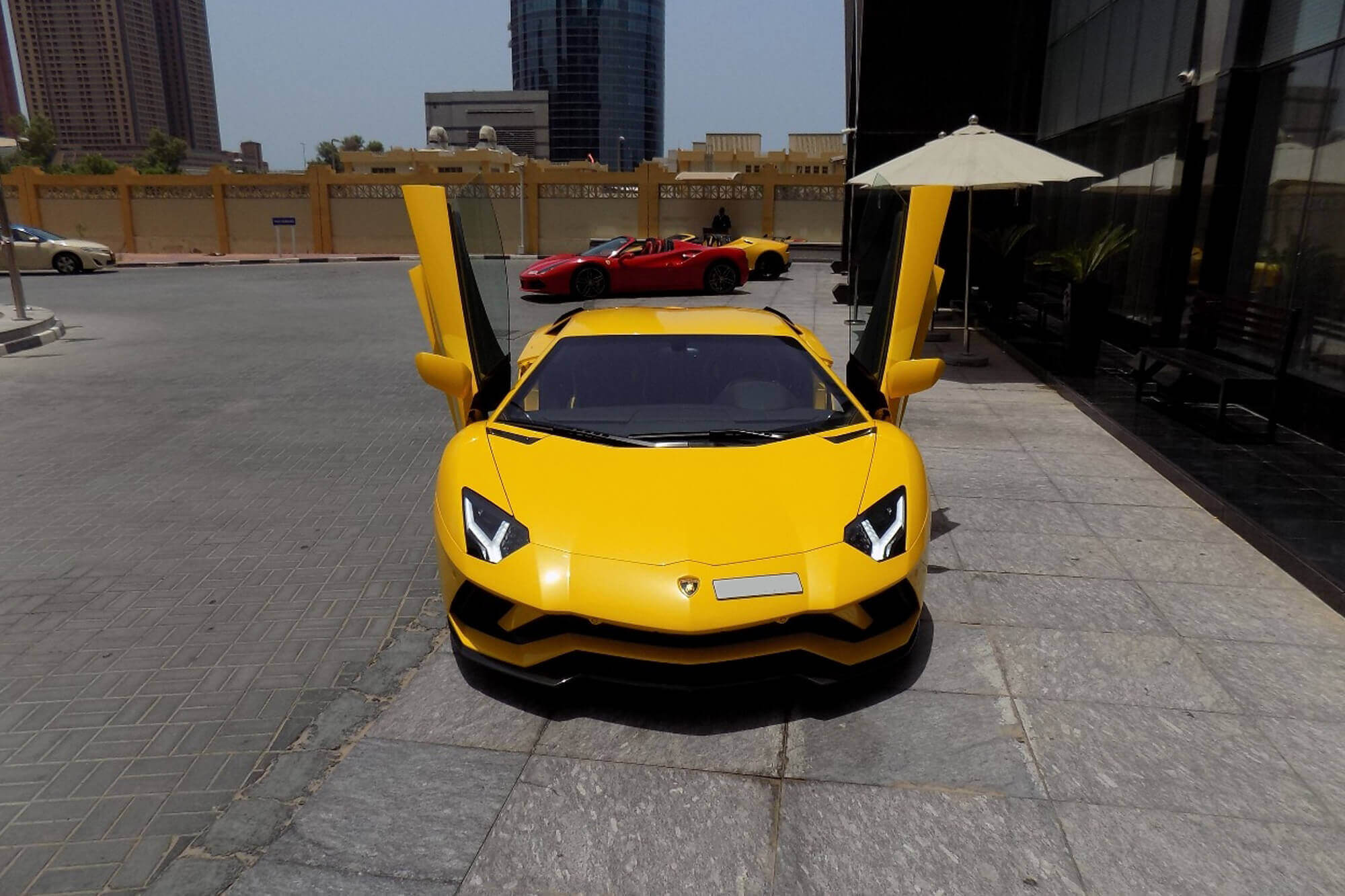 Lamborghini Aventador S Gelb