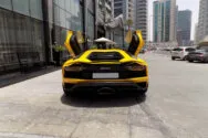 Lamborghini Aventador S Giallo Lamborghini Aventador S Giallo