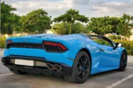 Lamborghini Huracan Spyder Blue Lamborghini Huracan Spyder Blue