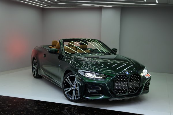 BMW 420 Cabrio Grün