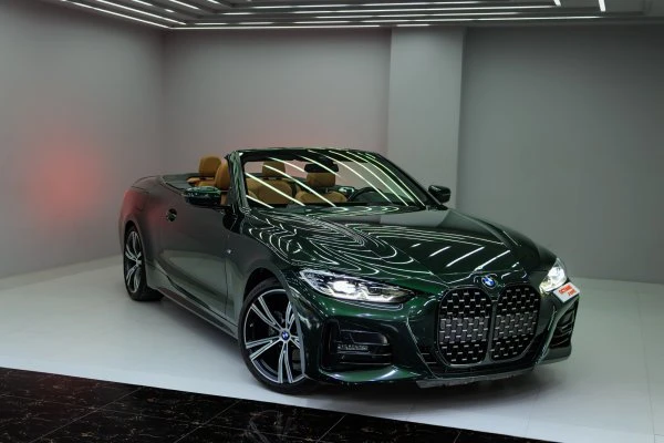 BMW 420 Convertible Green