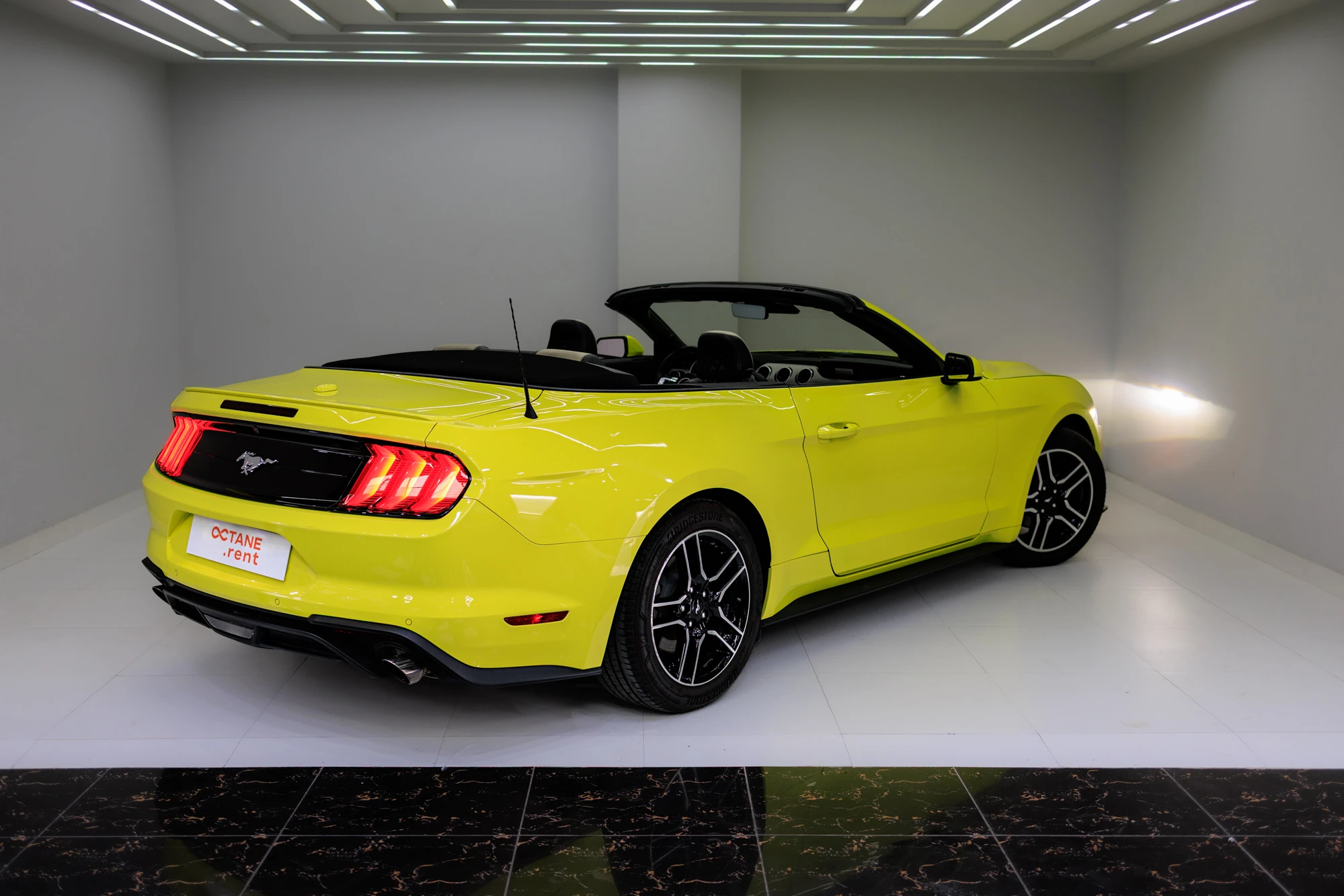 Ford Mustang Convertible Yellow Ford Mustang Convertible Yellow