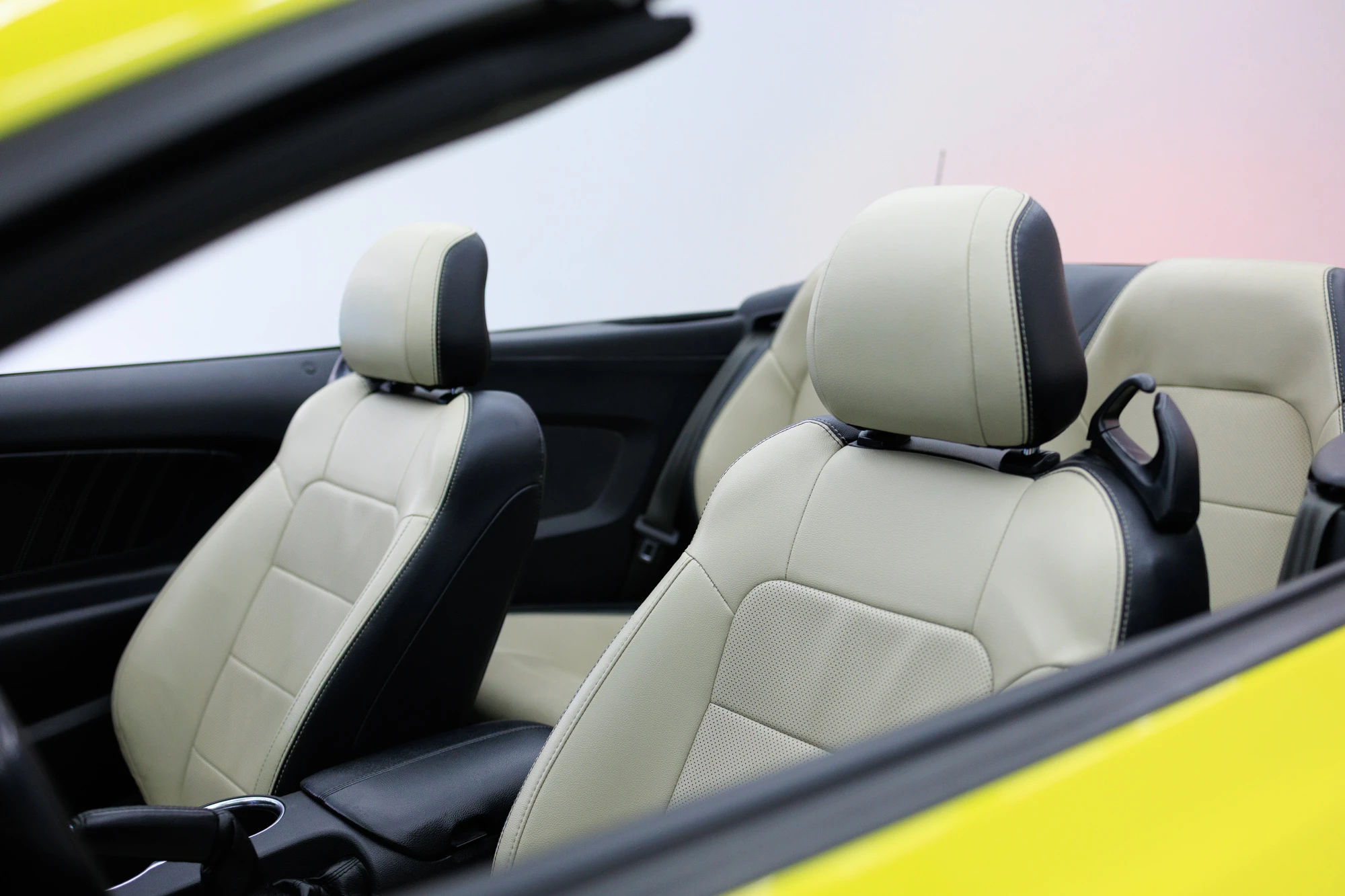 Ford Mustang Convertible Yellow Ford Mustang Convertible Yellow