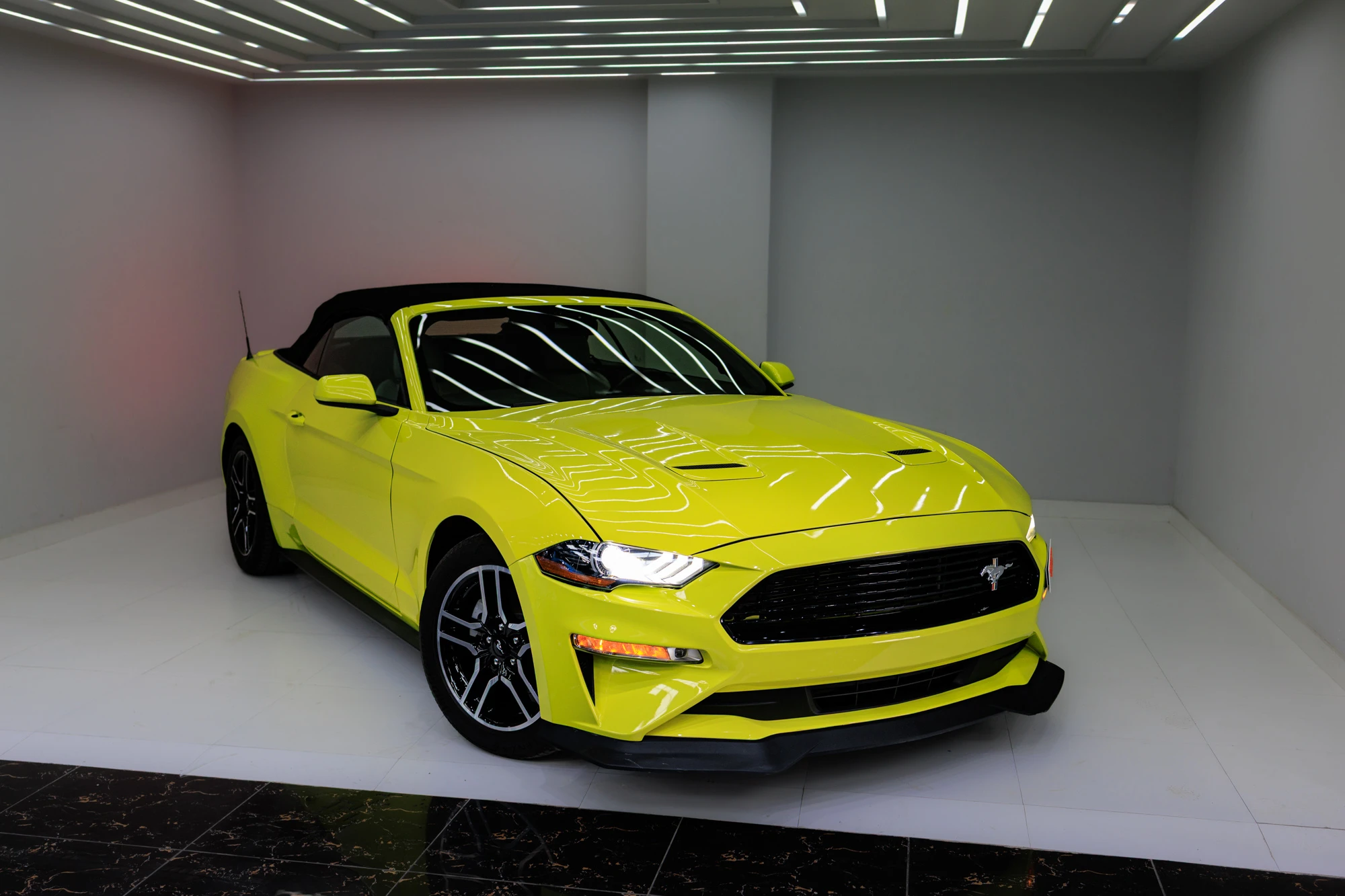 Ford Mustang Convertible Yellow Ford Mustang Convertible Yellow