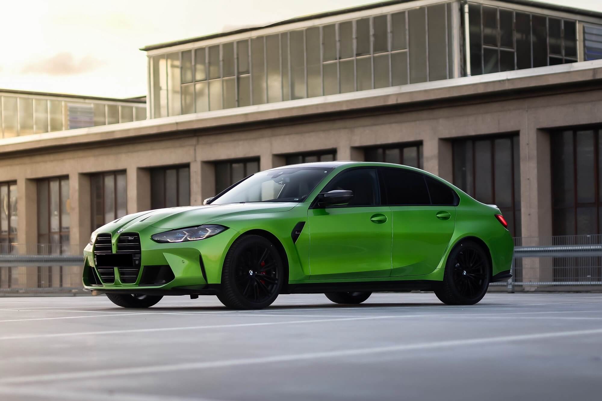 bmw m3 green for rent