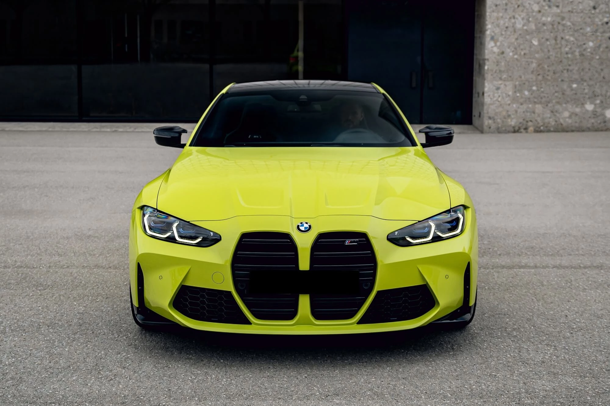 BMW M4 Yellow