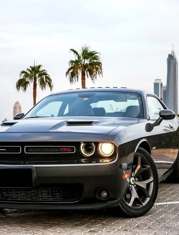 Dodge Challenger Hellcat Grau