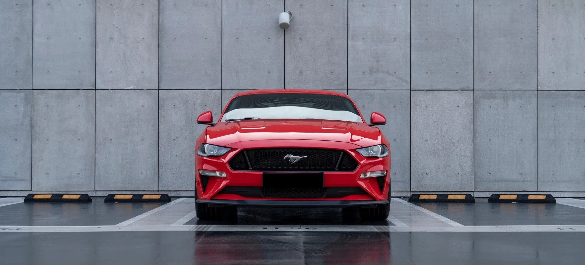 Ford Mustang GT Rood