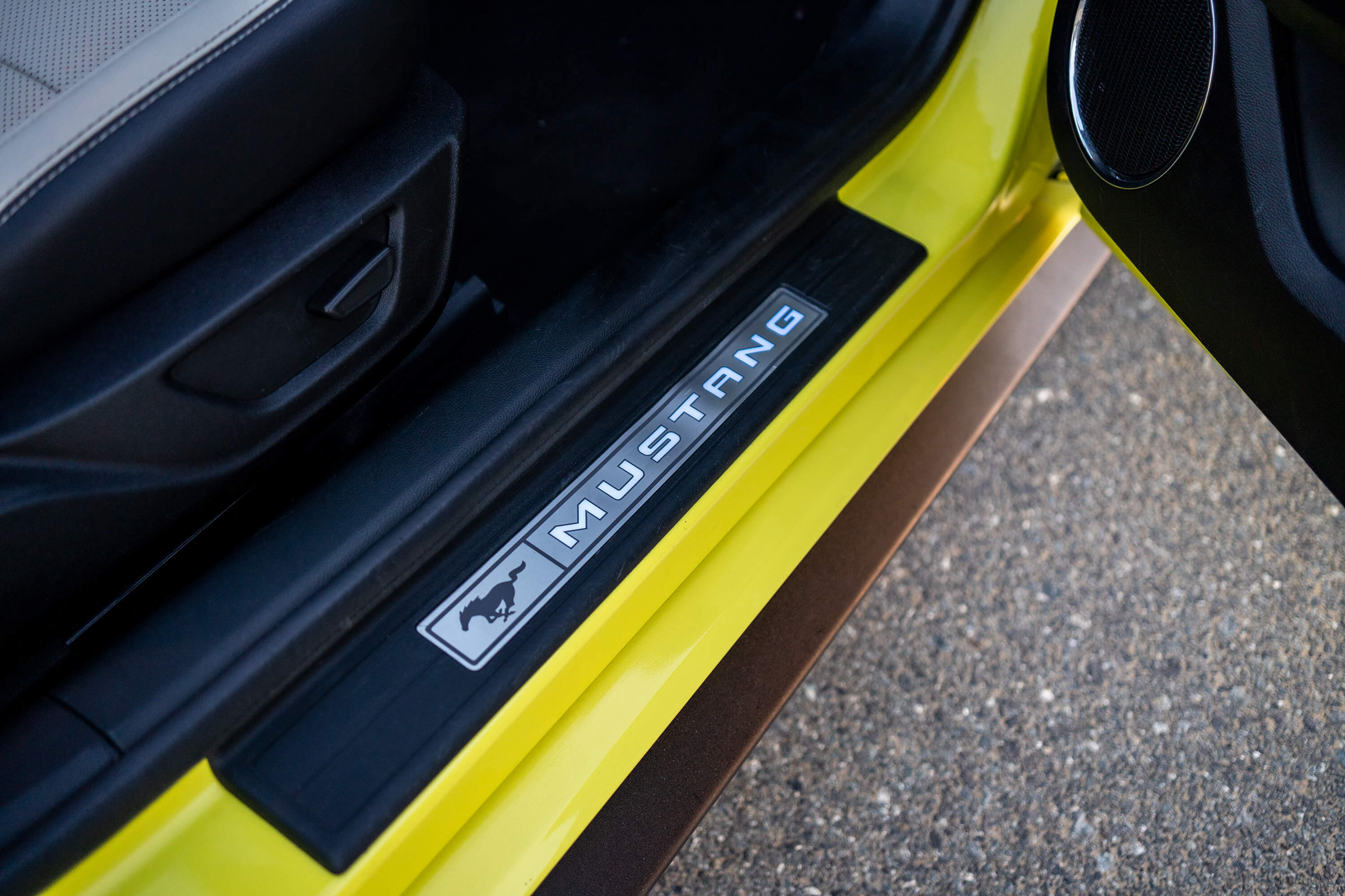 Ford Mustang Convertible Yellow