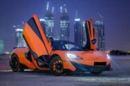 مكلارين 600LT برتقالية للإيجار مكلارين 600LT برتقالي