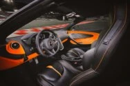 مكلارين 600LT برتقالية ماكلارين 600LT من الداخل