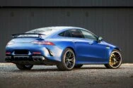 Mercedes Benz gt 63s Blue matte
