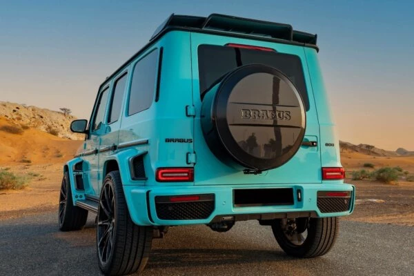 Tiffany & Wheels: Supercar Blondie's Tiffany Edition Mercedes-Benz Brabus  G-Wagon custom car is a world first, boasts a Tiffany blue interior – and  got delivered to Dubai in a giant blue box