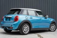 Mini Cooper S blå og hvid