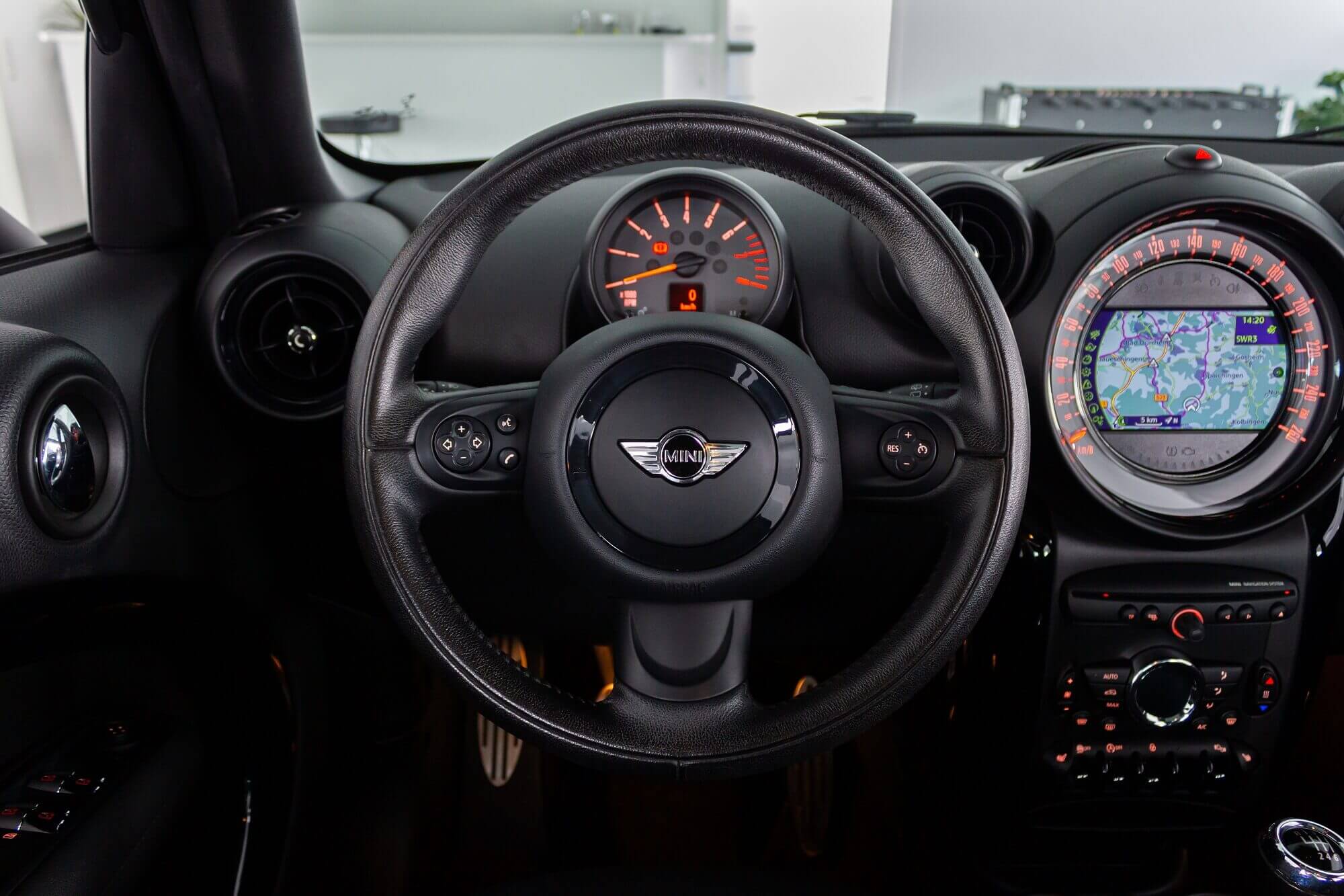Mini Cooper S Blue & White