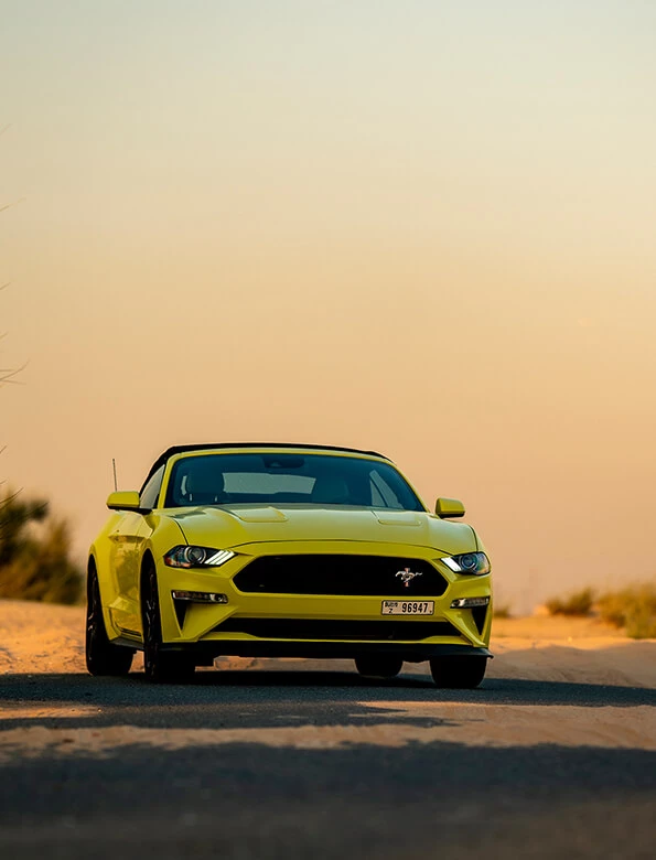 Ford Mustang huren in Dubai