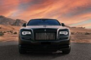 Rolls Royce Wraith Zwart