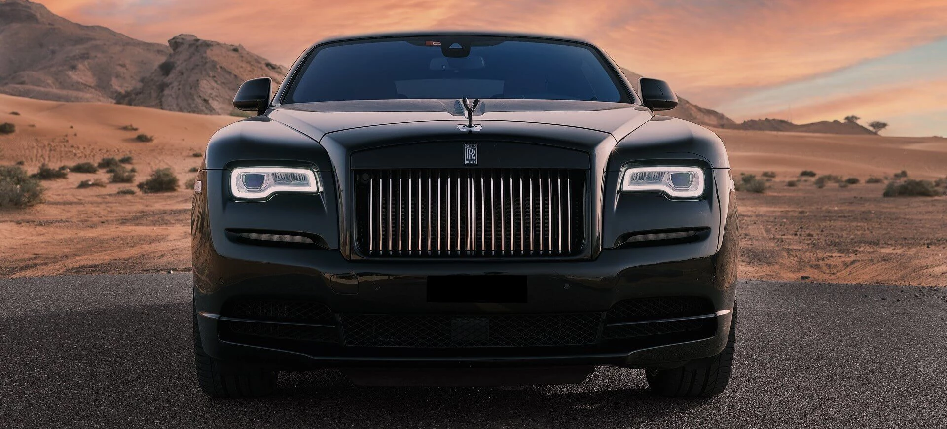 Hyr Rolls Royce Wraith i Dubai
