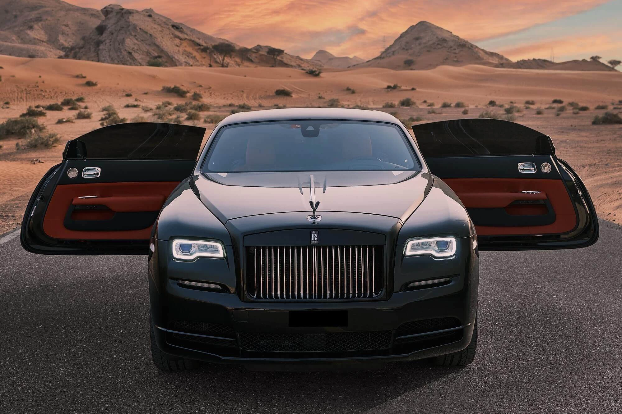 Rolls Royce Wraith Negro