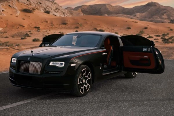 Rolls Royce Wraith Zwart