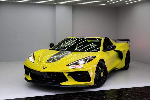 Chevrolet Corvette C8 R Edition Gelb
