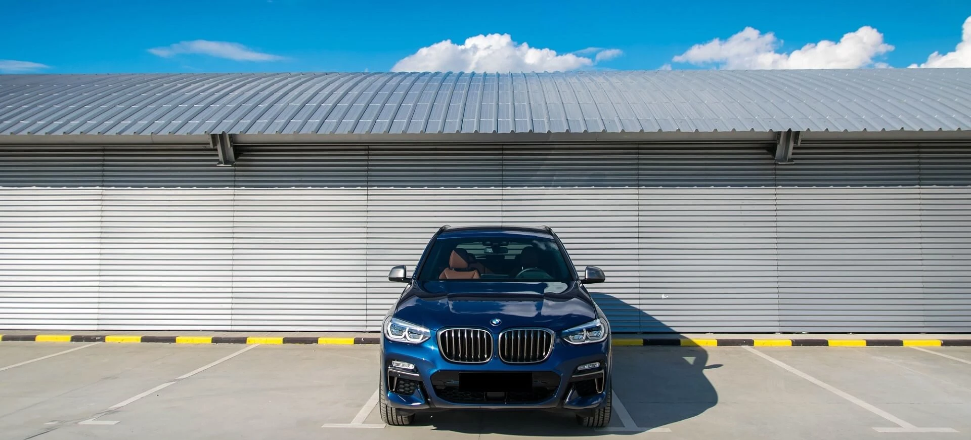 BMW X3 Blå