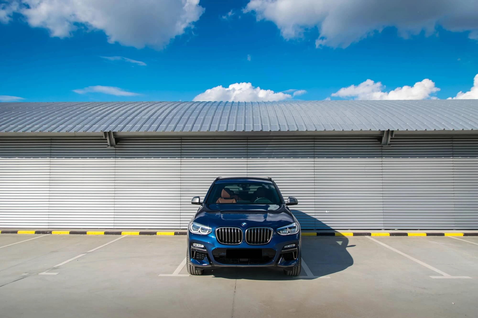 BMW X3 Blå