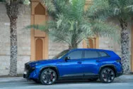 BMW XM Blue bmw xm for rent in dubai