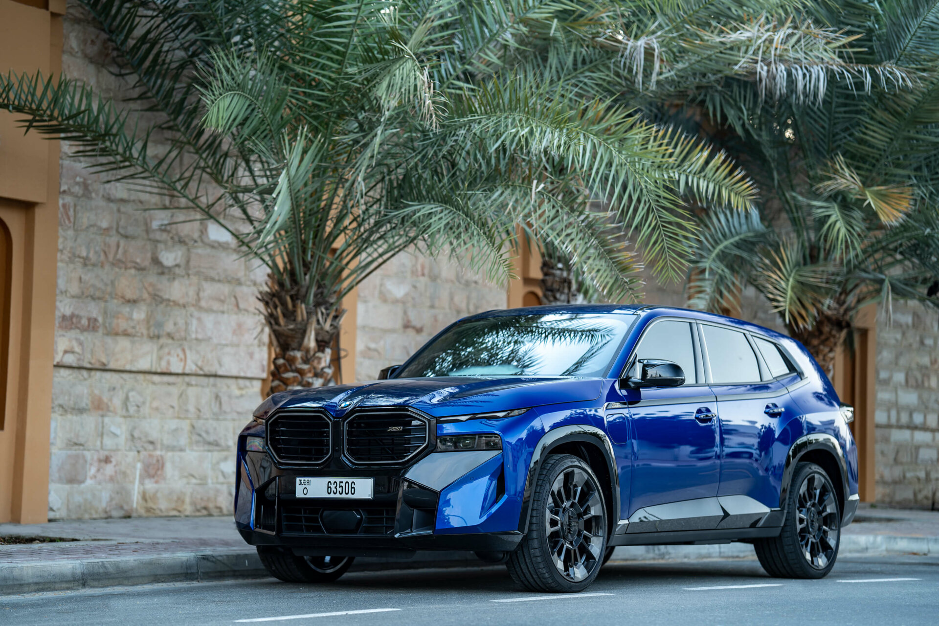 new bmw xm blue