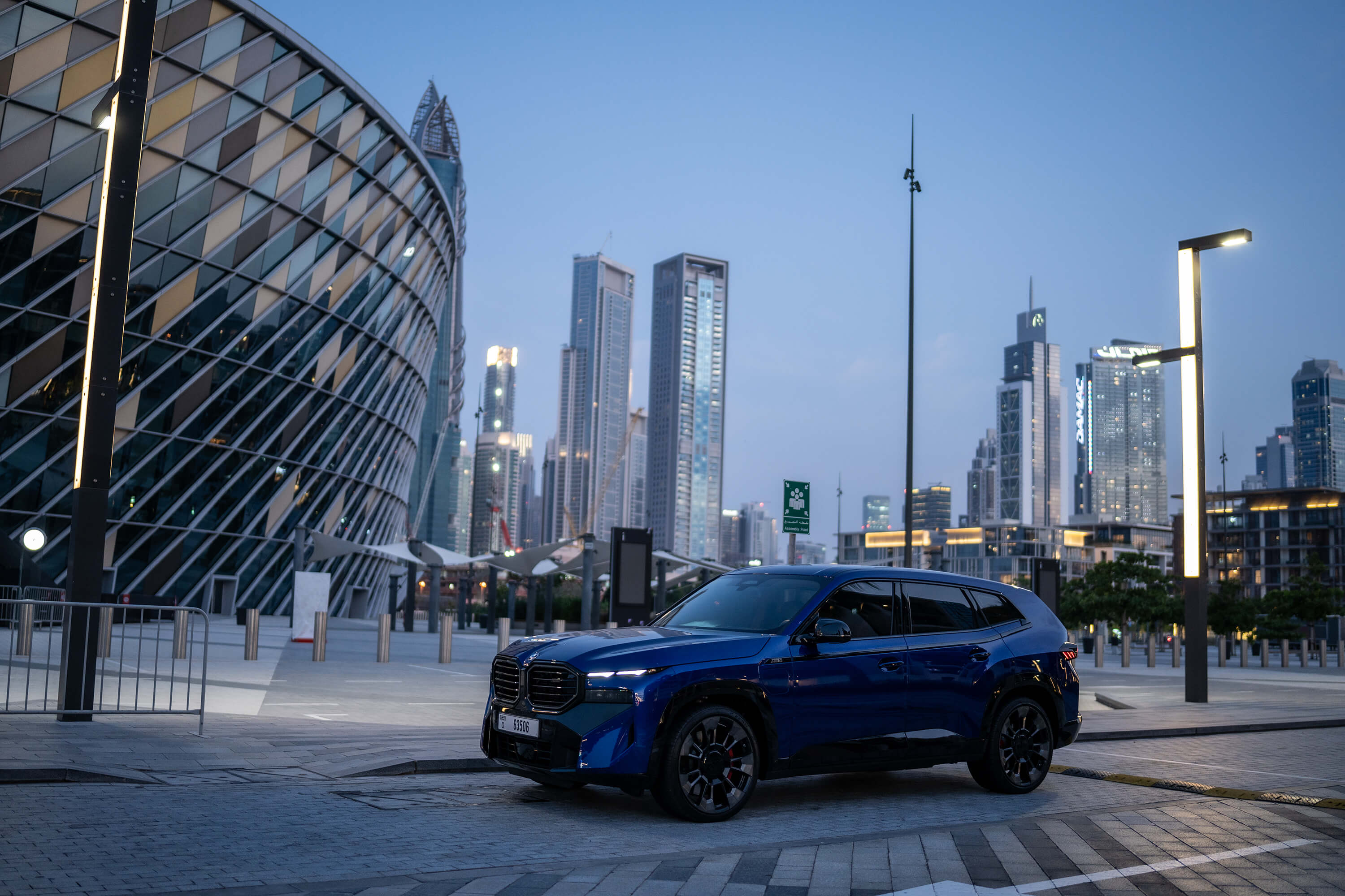 bmw xm blue