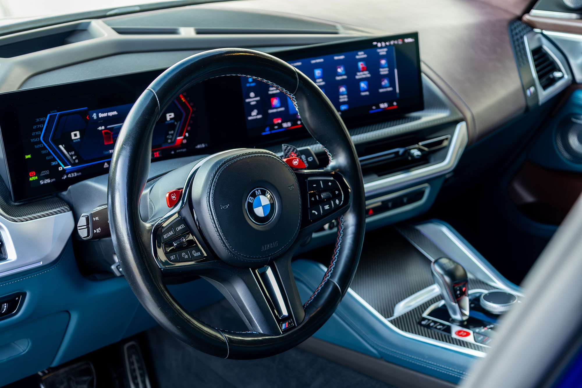 BMW XM Blue BMW XM Blue