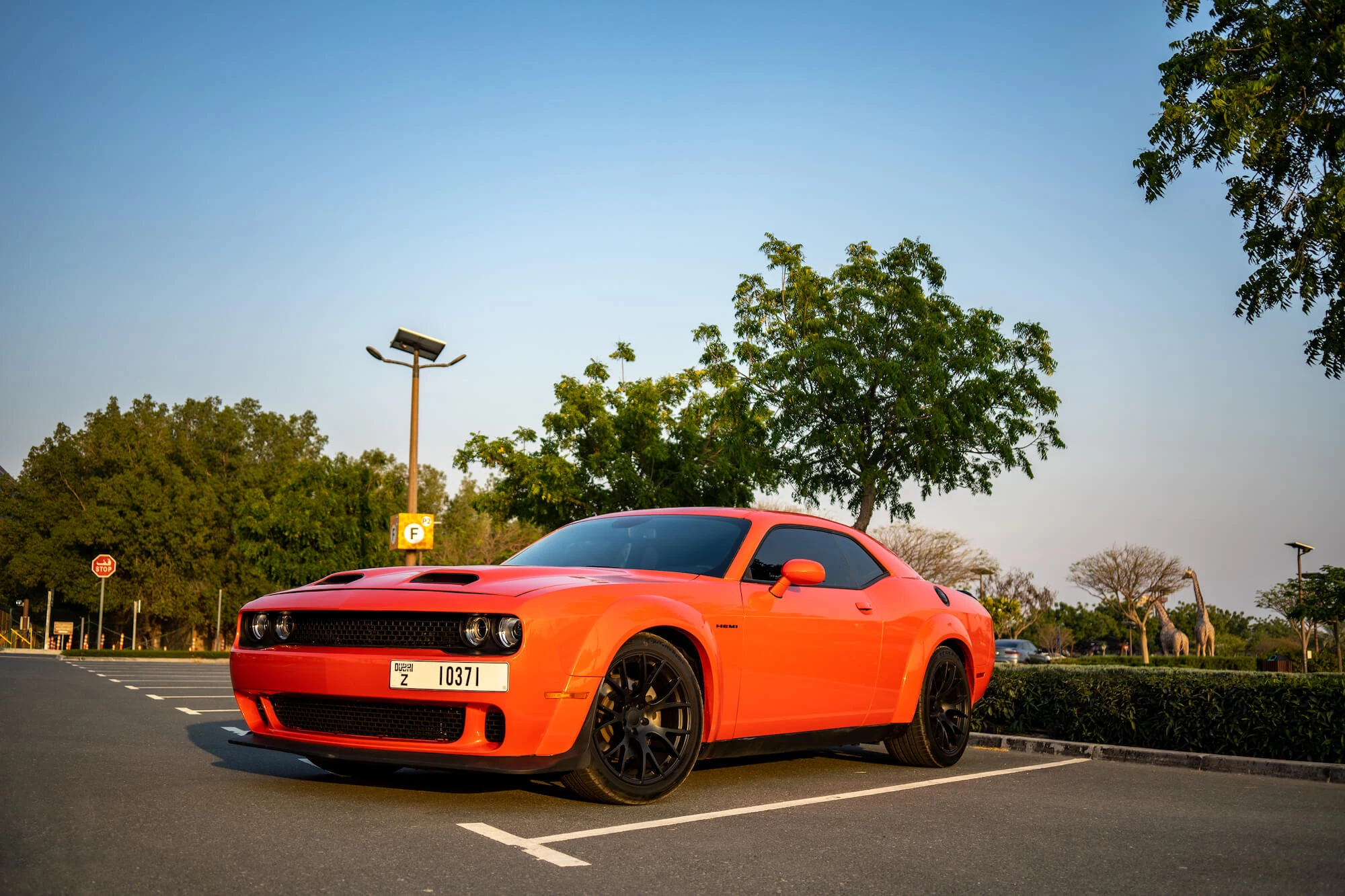 Dodge Challenger SRT Orange