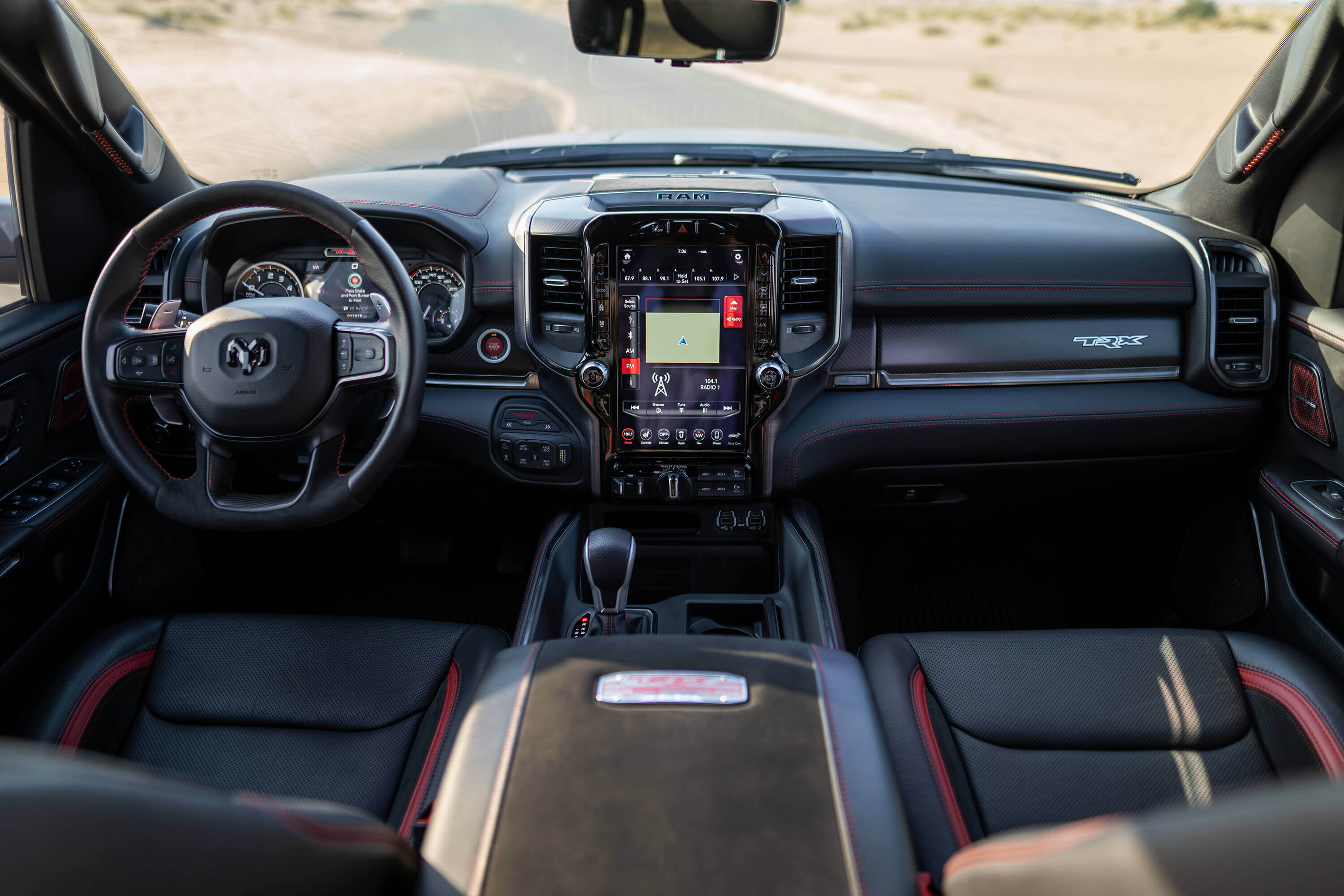 dodge ram trx interior