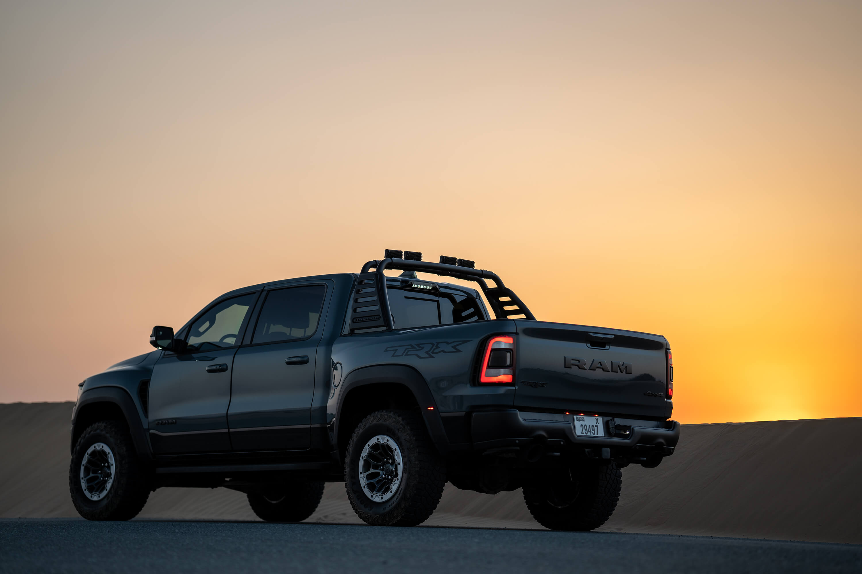 renting grey trx in dubai