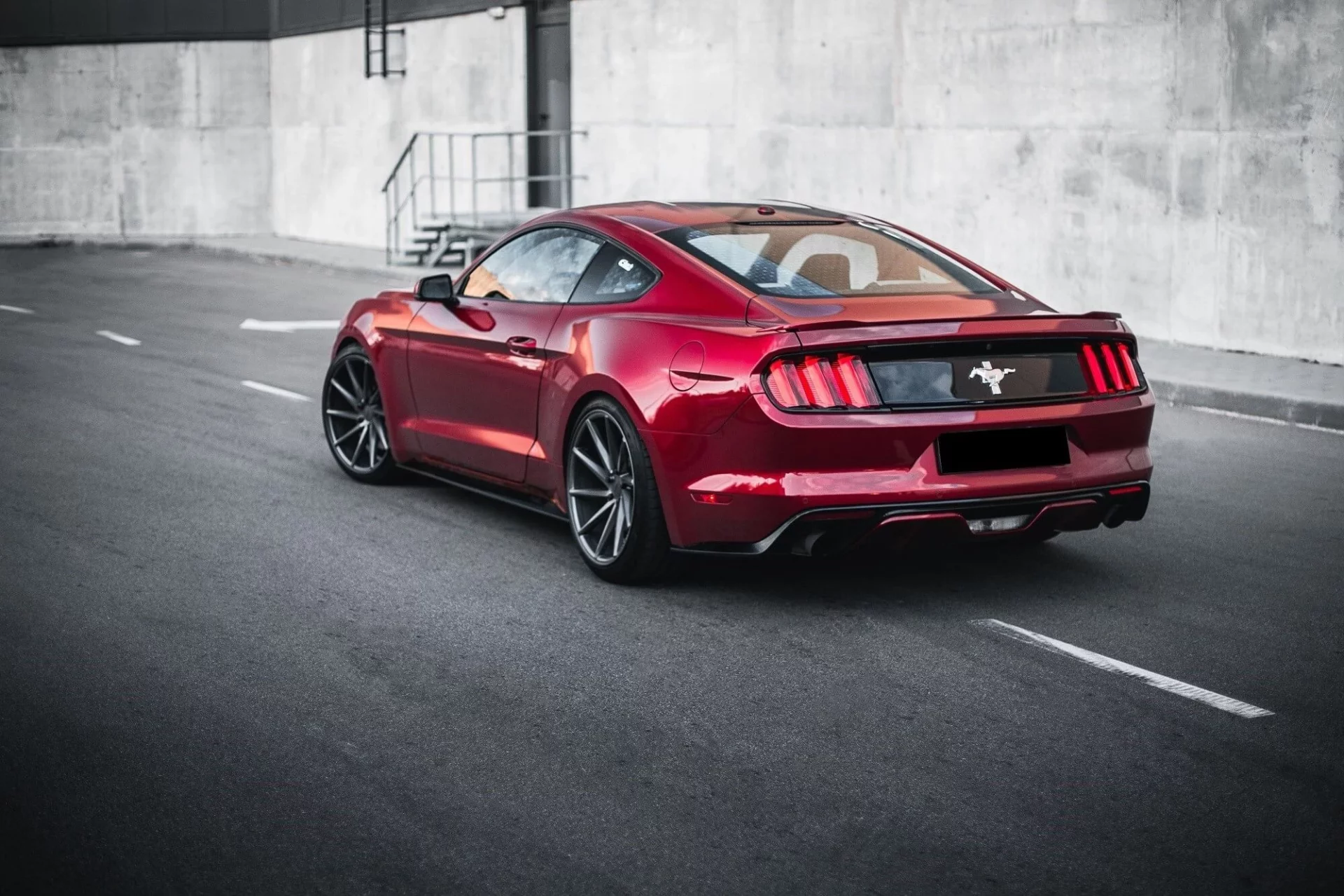 Ford Mustang Coupe Rojo