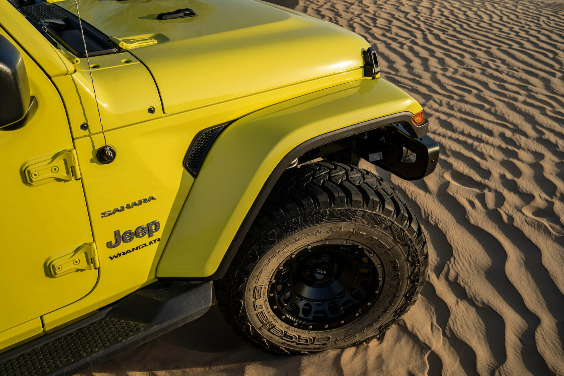Jeep Wrangler Yellow