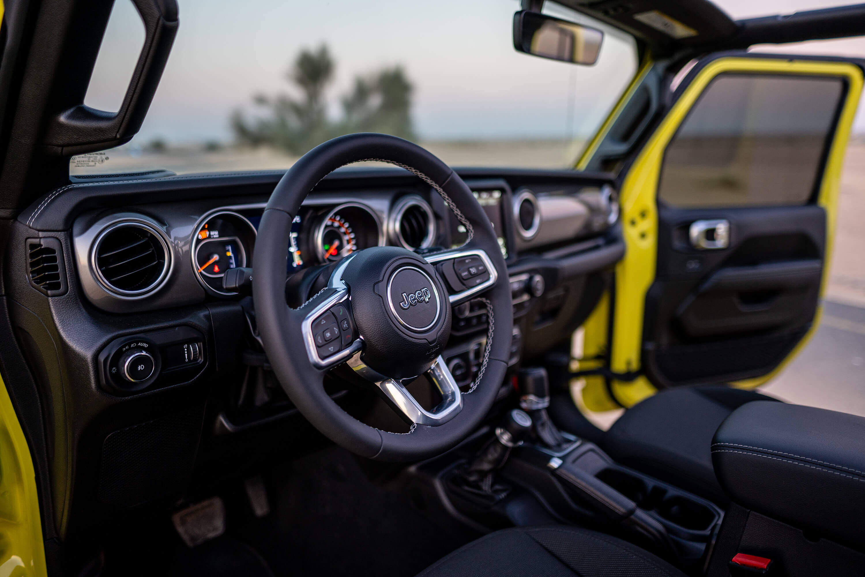 Jeep Wrangler Yellow