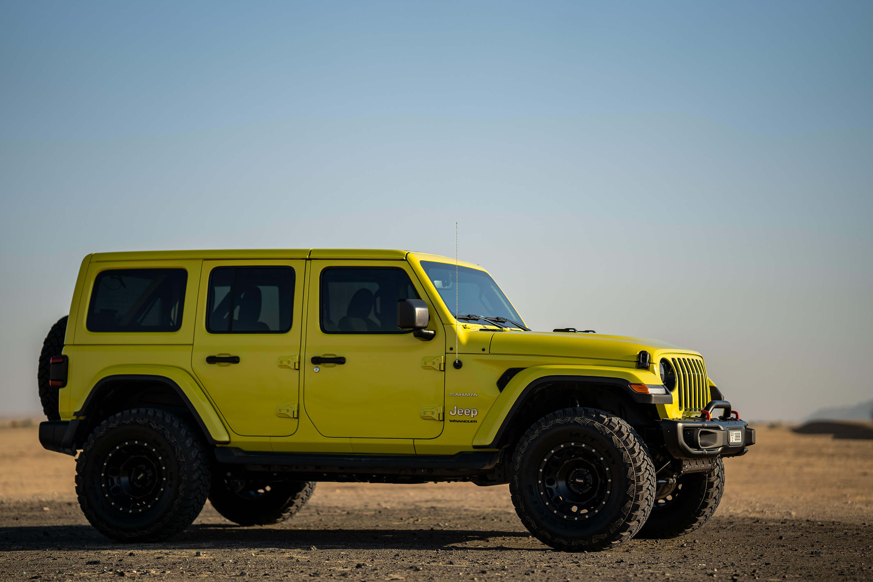 Jeep Wrangler Yellow