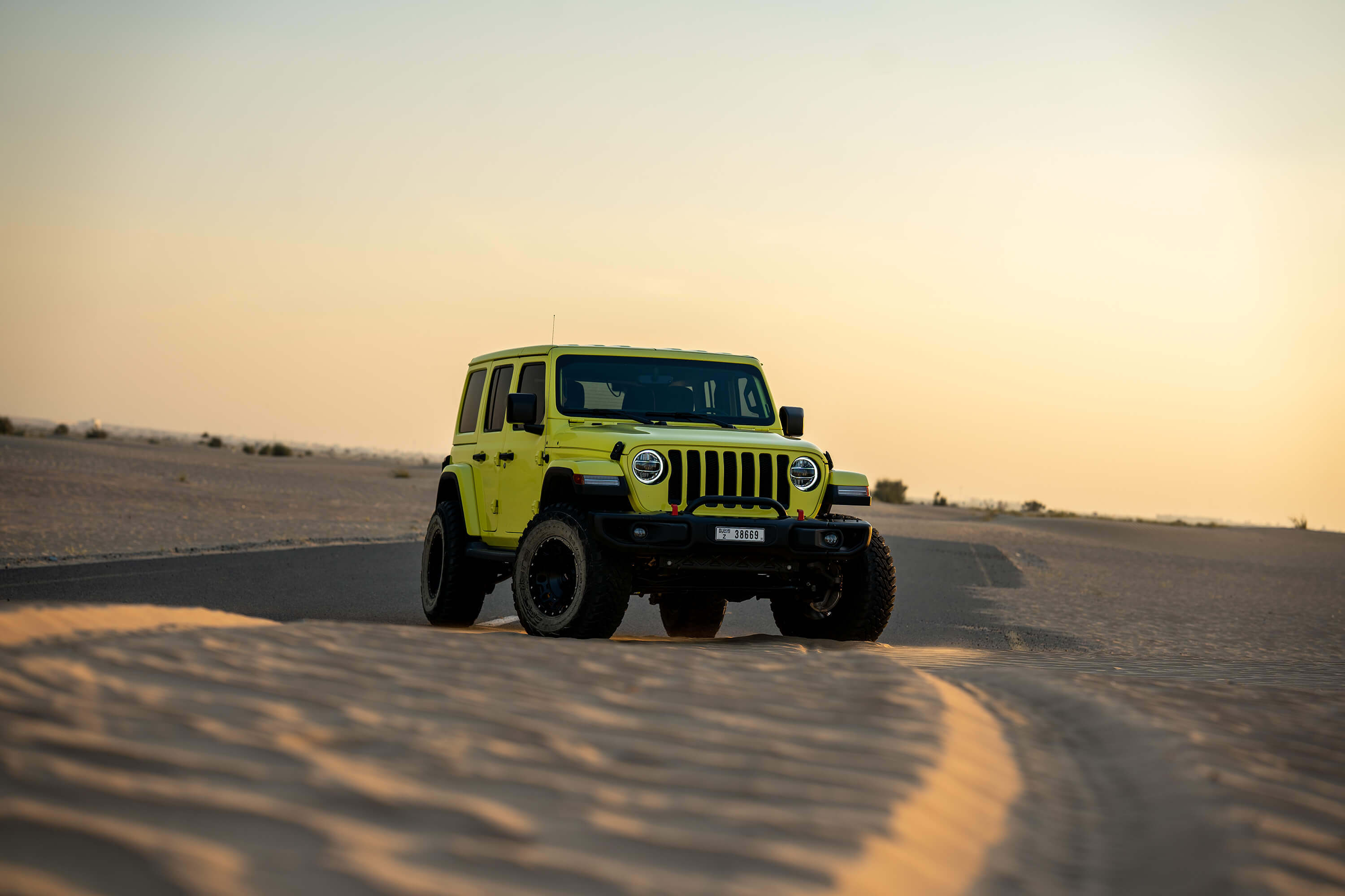 Jeep Wrangler Yellow