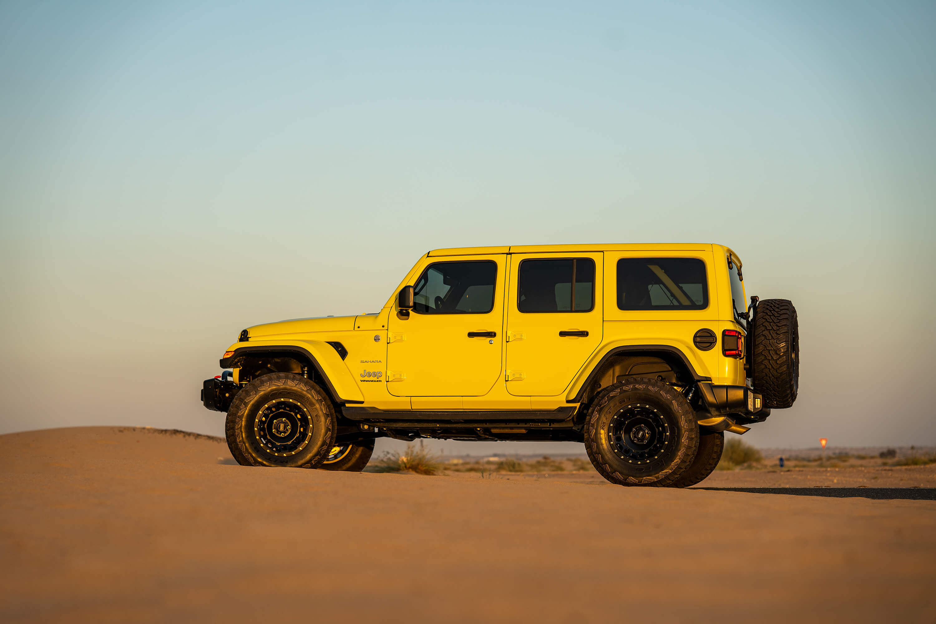 Jeep Wrangler Yellow