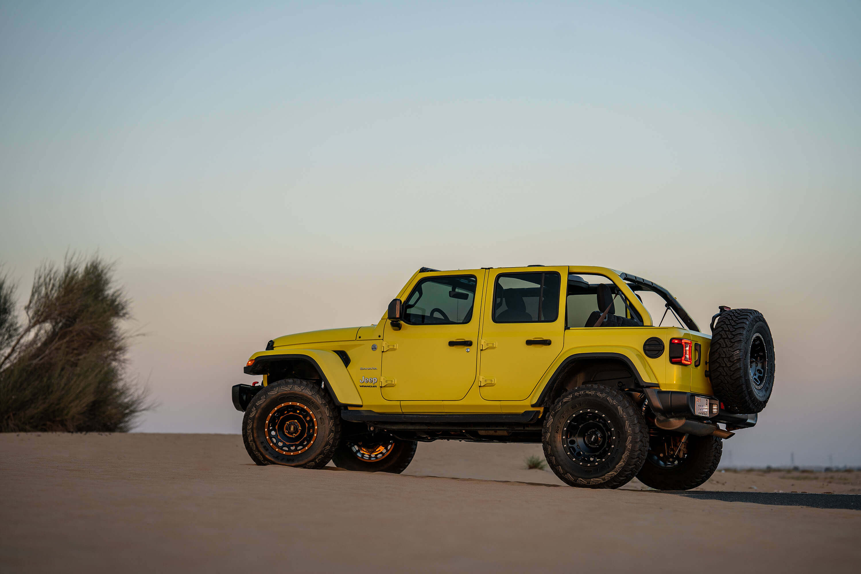 Jeep Wrangler Yellow