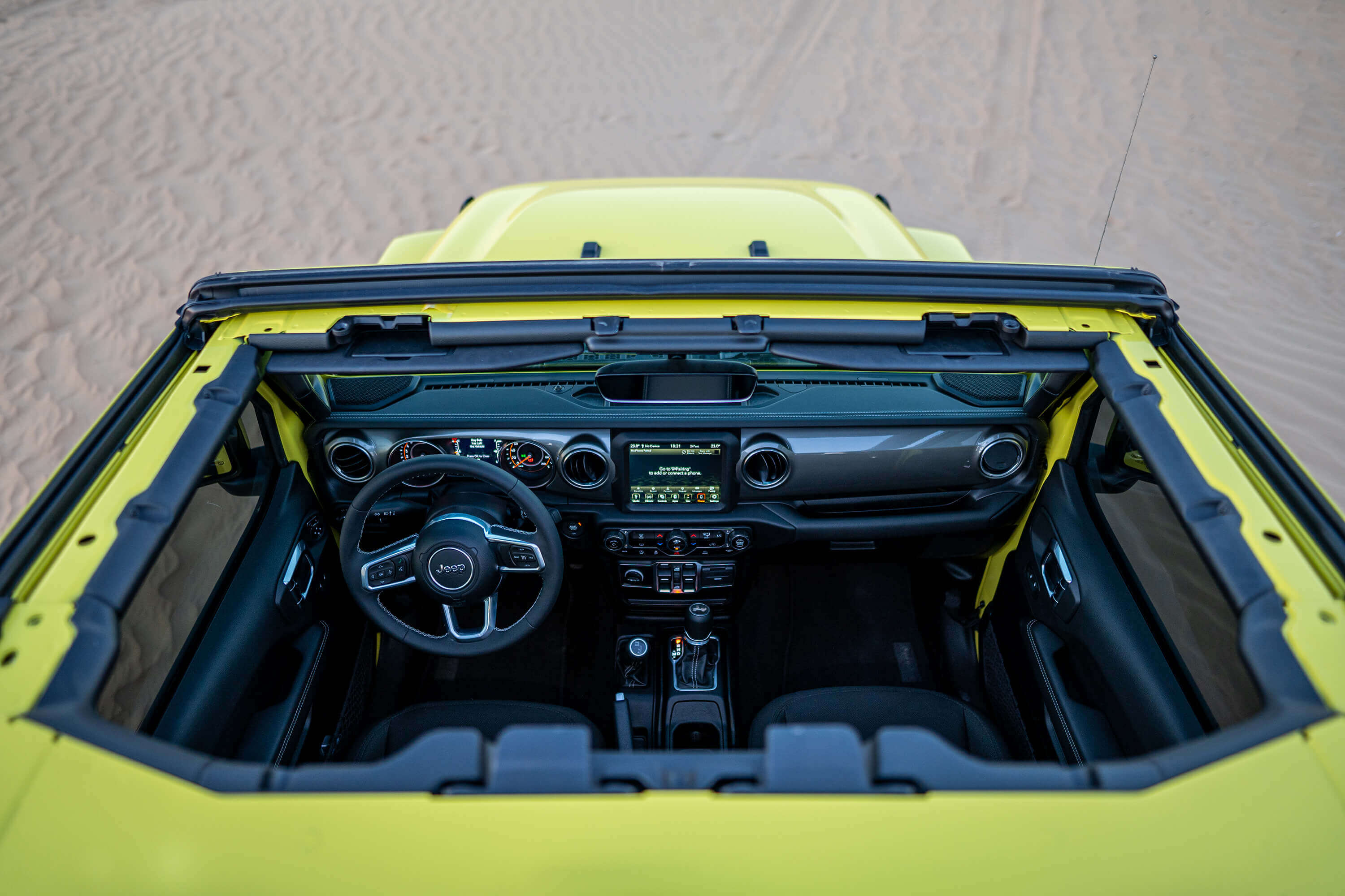 Jeep Wrangler Yellow
